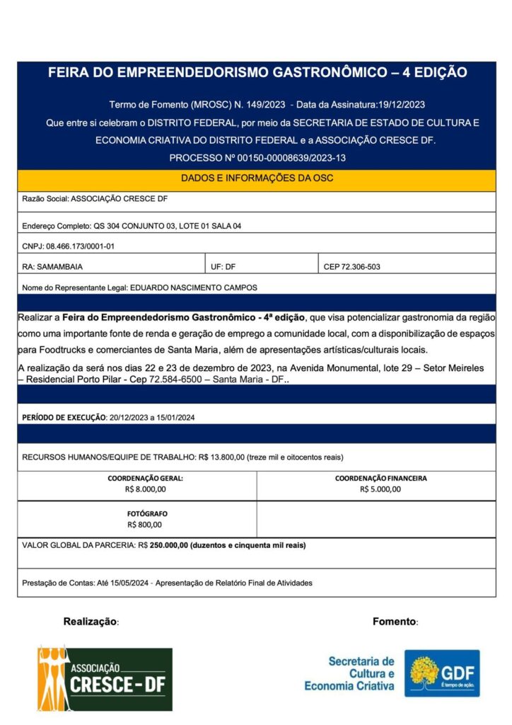 FEIRA DE EMPREENDEDORISMO GASTRONOMICO 4 EDICAO 724x1024